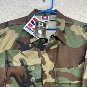Propper Camouflage med tall Military Shirt Jacket Medium Support Wounded Warrior